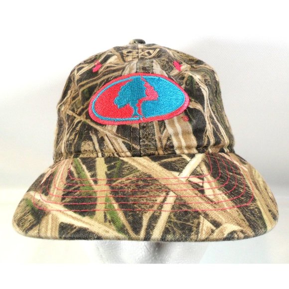 Mossy Oak Camouflage Womens Hat Strap Back Ball Cap - Picture 1 of 6